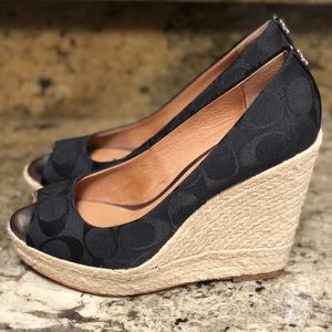 Coach Milan Espadrille Wedge
